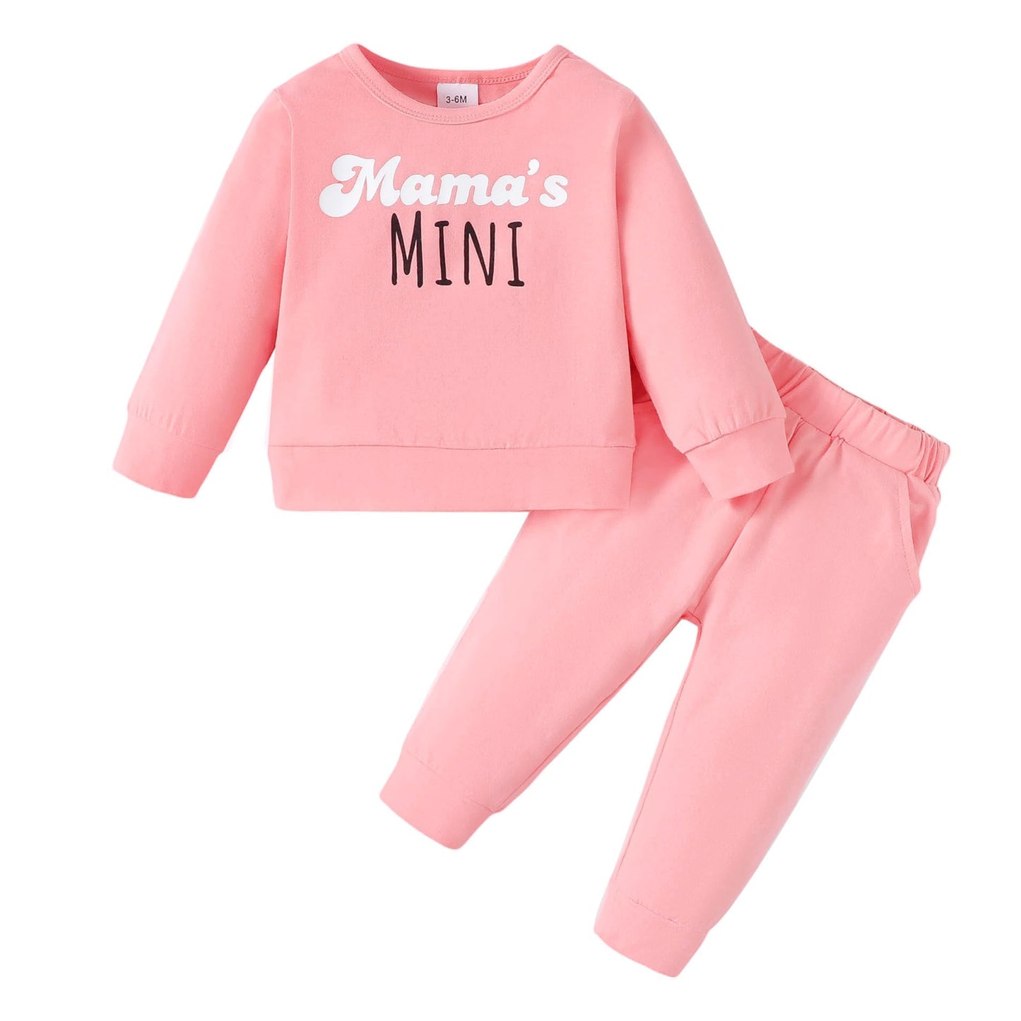 Mikrdoo Toddler Baby Girl Clothes Pants Set Toddler Pullover Tops Fall Winter Outfits