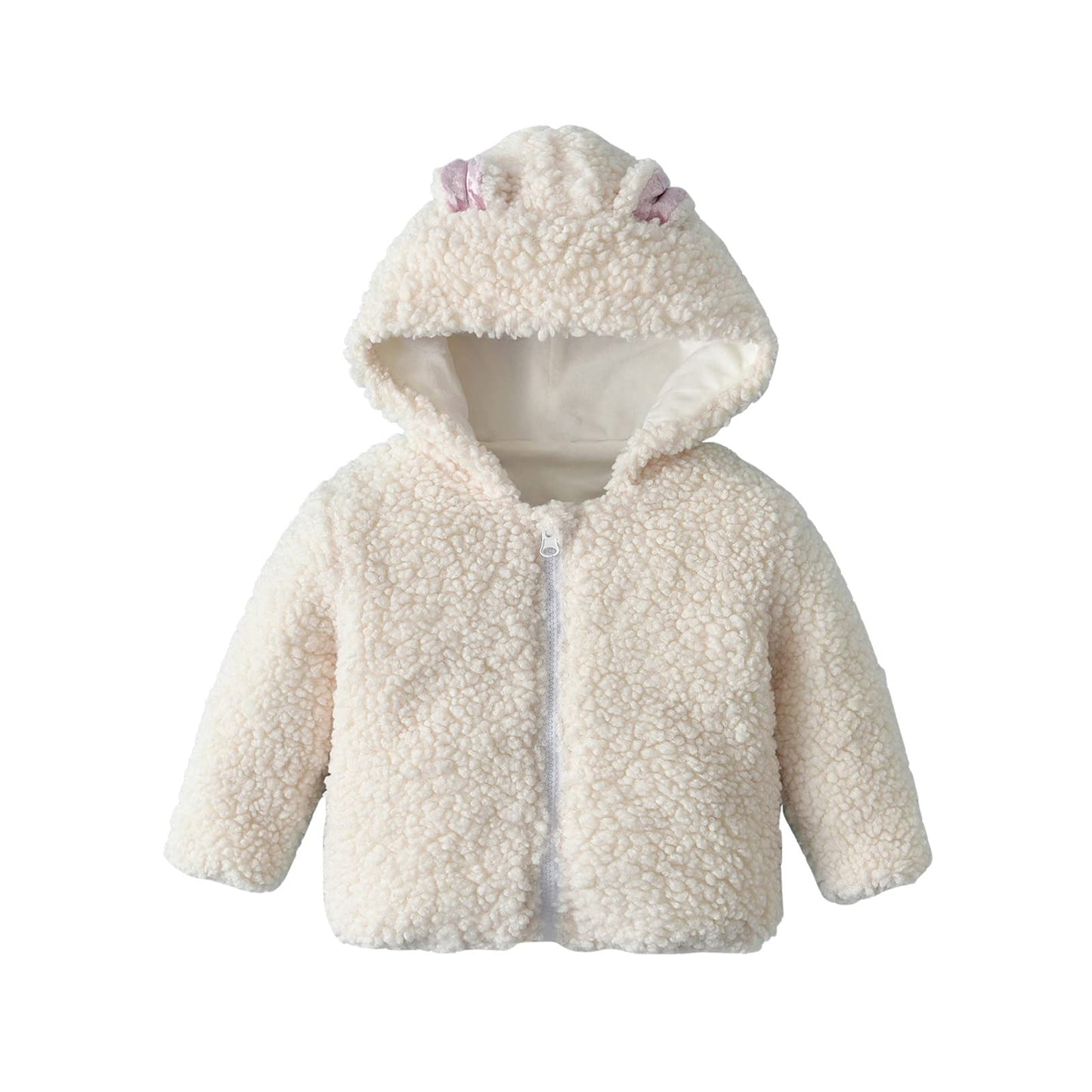 Little Kids Clothes Faux Fur Jacket Baby Faux Fur Coat Girl Boy Toddler Children Fall Winter Jacket Outerwear 6M-4Y