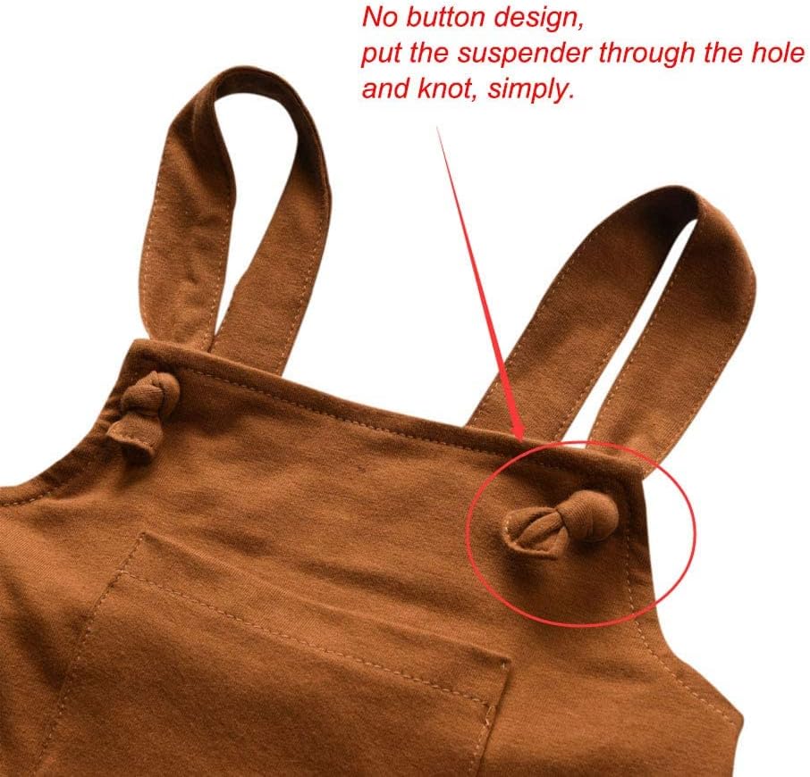 Unutiylo Baby Boys Clothes for Gentleman Outfits,Toddler Overalls Baby Suspender Pants and Bodysuit Romper