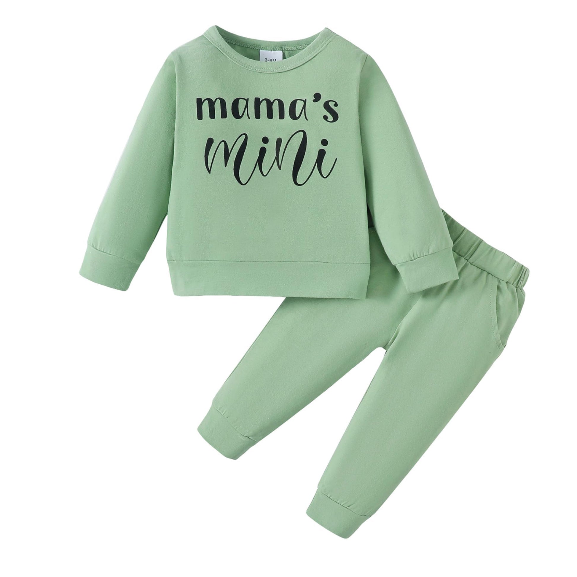 Mikrdoo Toddler Baby Girl Clothes Pants Set Toddler Pullover Tops Fall Winter Outfits