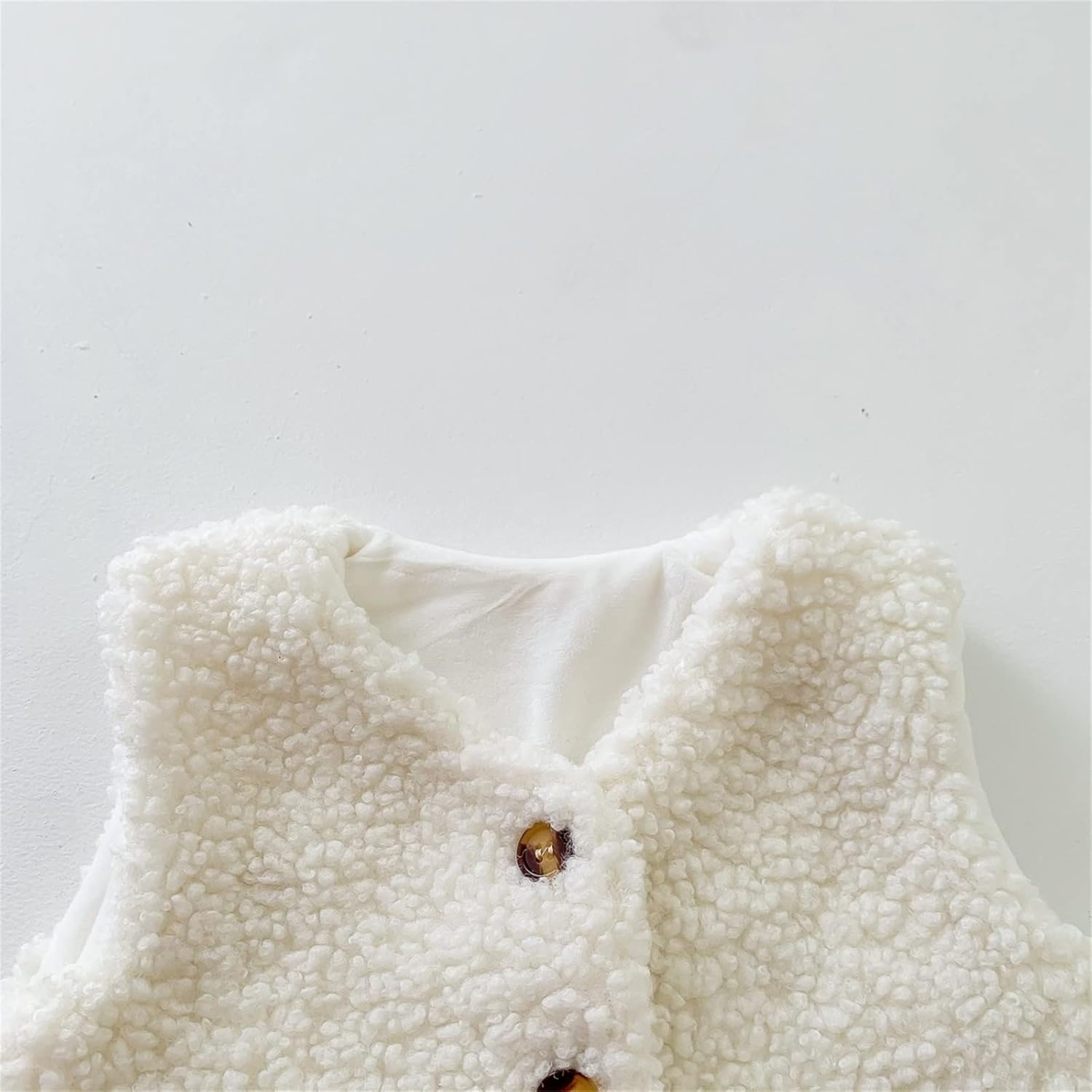 Toddler Baby Girl Boy Vest Fall Winter Clothes Faux Fleece Waistcoat Sleeveless Outerwear Animal Hoodie Jacket 0-2 Years