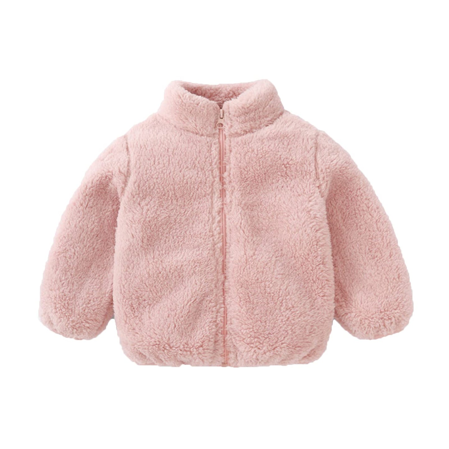 Little Kids Clothes Faux Fur Jacket Baby Faux Fur Coat Girl Boy Toddler Children Fall Winter Jacket Outerwear 6M-4Y