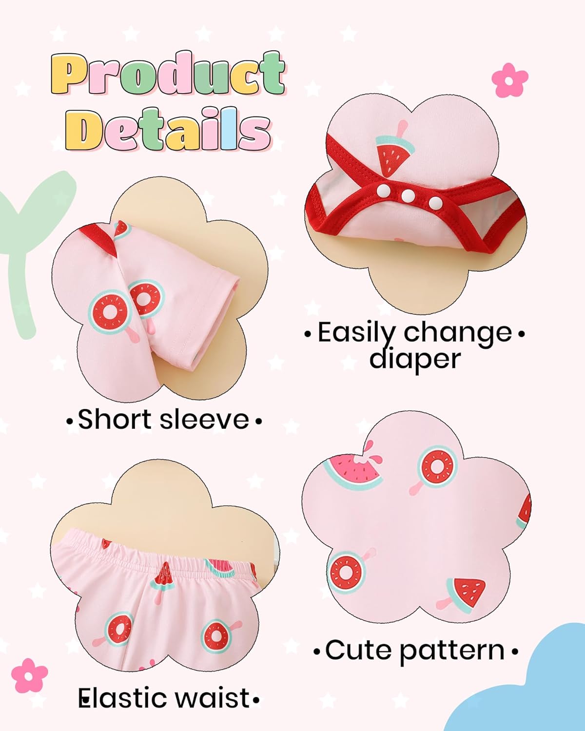 NZRVAWS Newborn Baby Boy Girl Clothes Unisex Preemie Infant Pants Laytte Set Outfits 0-18 Months 20 Pcs Essentials Gift