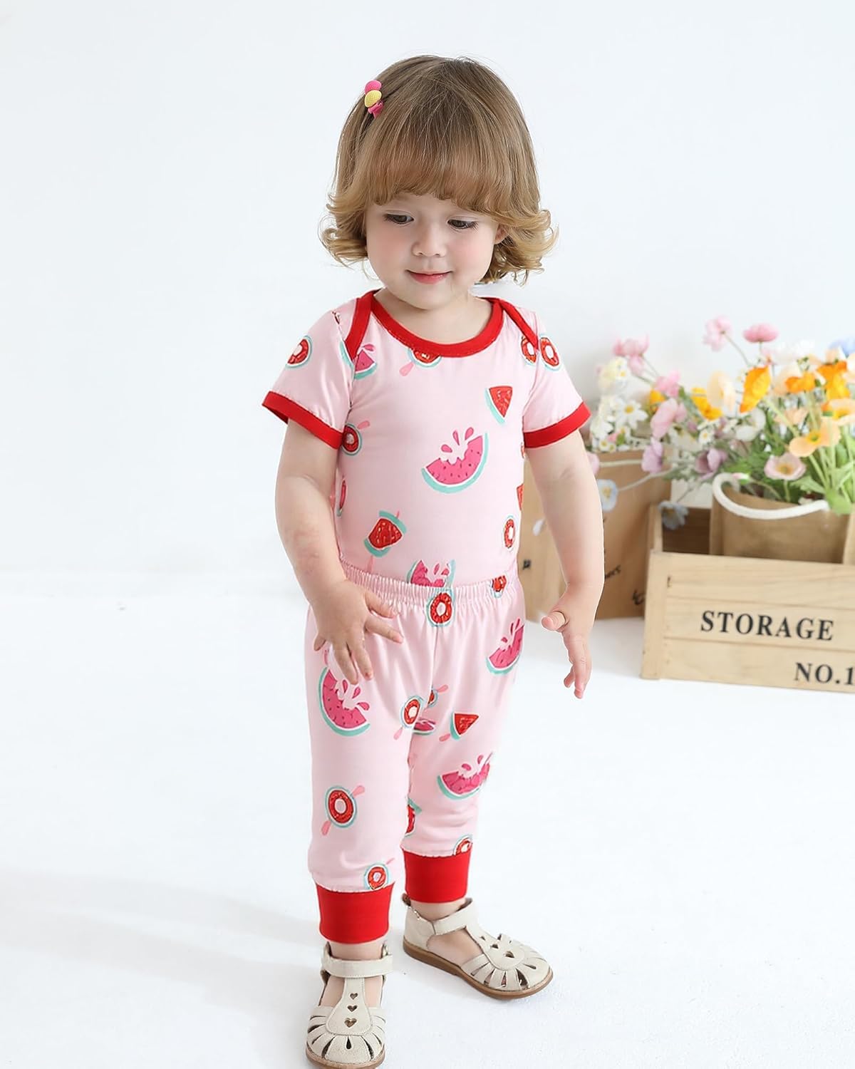 NZRVAWS Newborn Baby Boy Girl Clothes Unisex Preemie Infant Pants Laytte Set Outfits 0-18 Months 20 Pcs Essentials Gift