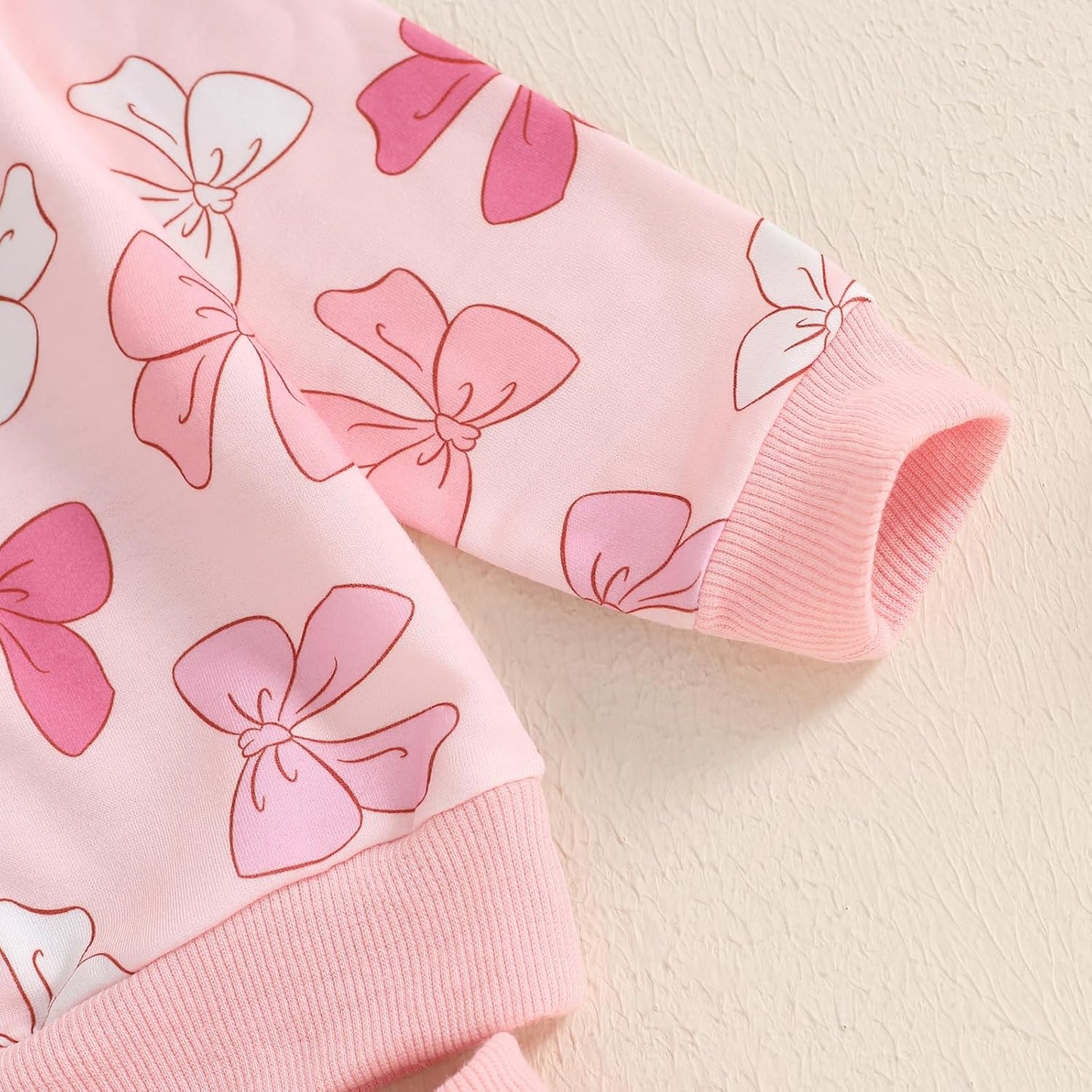 Cute Baby Girl Clothes Long Sleeve Print Sweatshirt Top and Pants Set Toddler Girl Fall Outfits