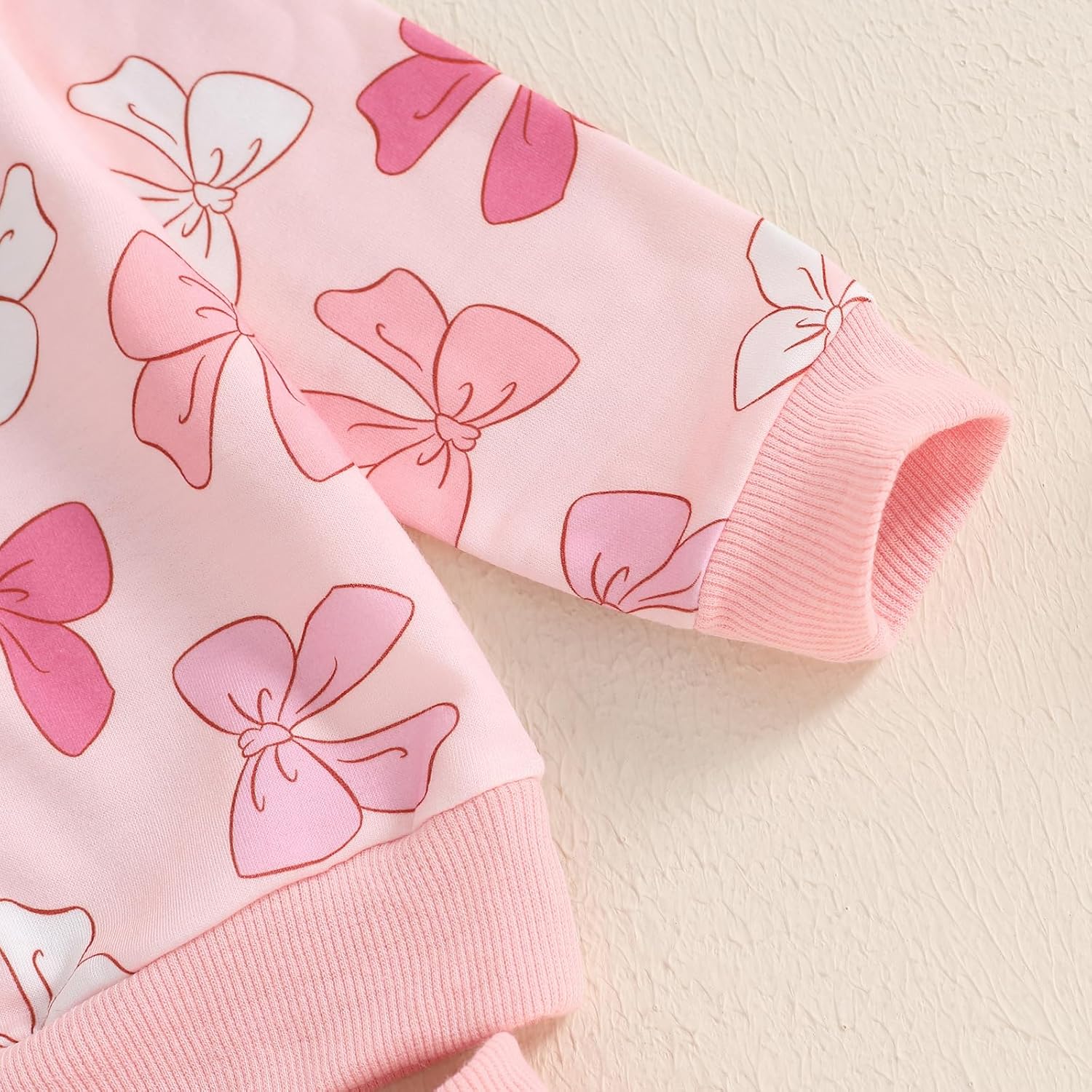 Cute Baby Girl Clothes Long Sleeve Print Sweatshirt Top and Pants Set Toddler Girl Fall Outfits