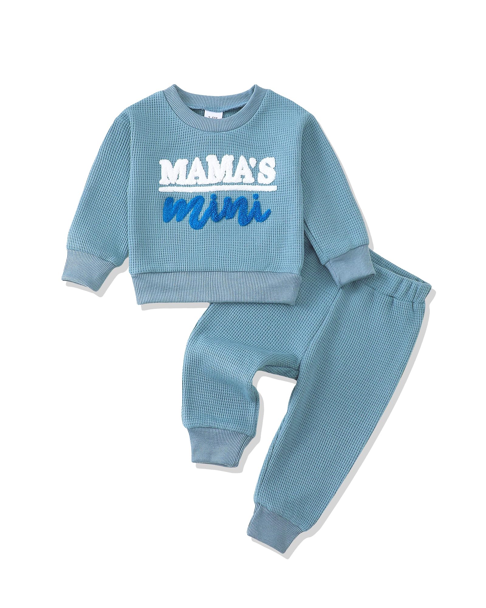 Mikrdoo Toddler Baby Girl Clothes Pants Set Toddler Pullover Tops Fall Winter Outfits