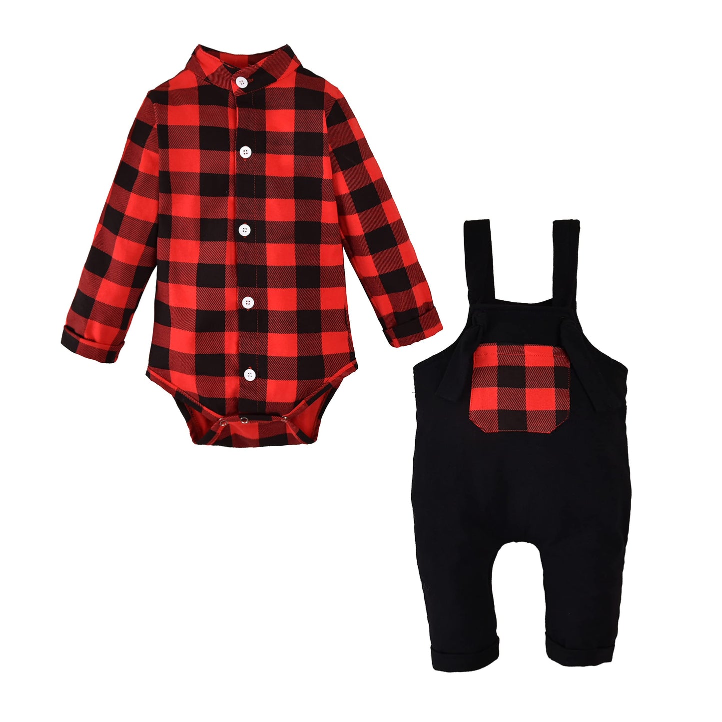 Unutiylo Baby Boys Clothes for Gentleman Outfits,Toddler Overalls Baby Suspender Pants and Bodysuit Romper
