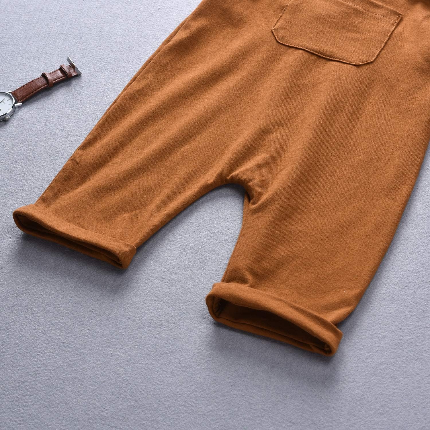 Unutiylo Baby Boys Clothes for Gentleman Outfits,Toddler Overalls Baby Suspender Pants and Bodysuit Romper