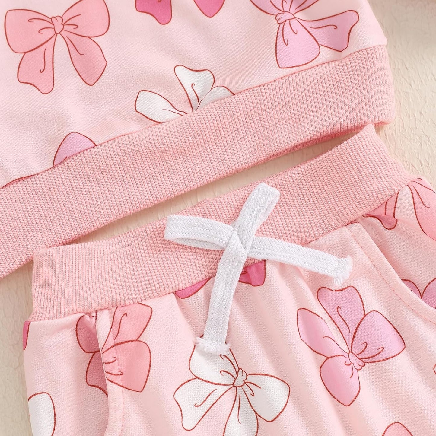 Cute Baby Girl Clothes Long Sleeve Print Sweatshirt Top and Pants Set Toddler Girl Fall Outfits